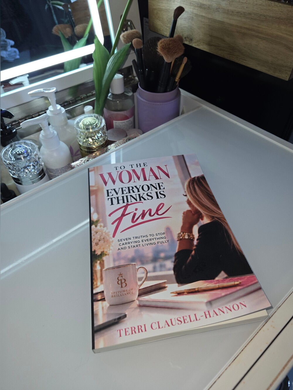 To The Woman Everyone Thinks Is Fine — Soft Pink Paperback by